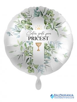 Helijski balon Sretna sveta prva pričest