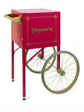 Crvena kolica za aparat za kokice Fun Pop 4 oz