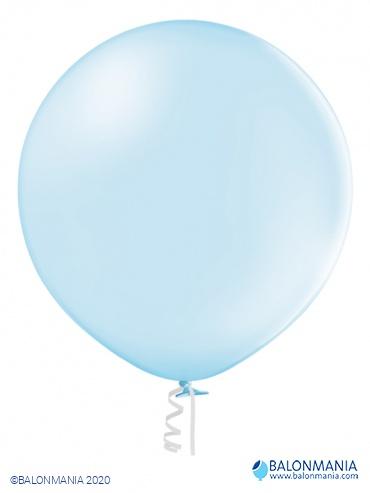 PASTEL BALON SVIJETLO PLAVI - 43CM - 17" - 36l
