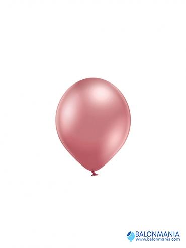BALON LATEX GLOSSY PINK - 12CM - 5" - 1l