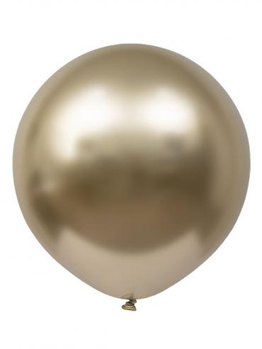 Glossy zlatni XL jumbo lateks balon - 90cm - 36" - 360l