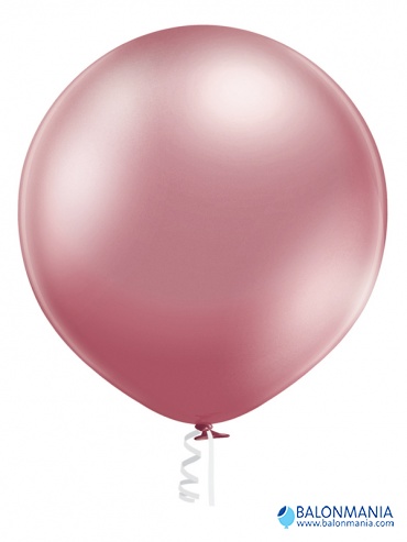 Glossy Pink balon lateks jumbo 60 cm 