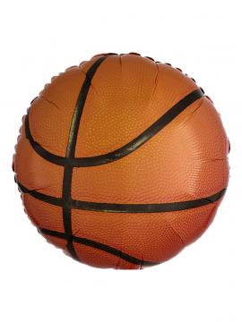 Folijski balon u obliku košarkaške lopte - 43 cm