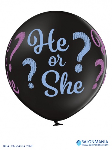 Veliki balon za otkrivanje spola bebe