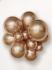GLOSSY Copper bakreni lateks baloni 30cm (50 kom)