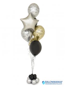 Helijski buket balona Happy New Year