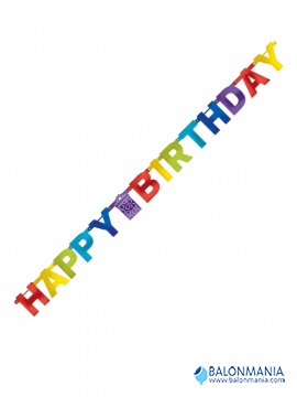 Rođendanski natpis HAPPY BIRTHDAY