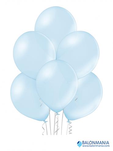 Svjetlo plavi balon metal