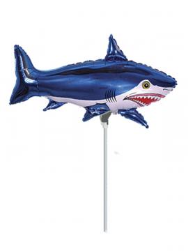 FOLIJA BALON SHARK BLUE MINI