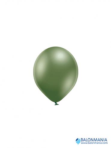 GLOSSY BALON ZELENA LIMETA - 12CM - 5" - 1l