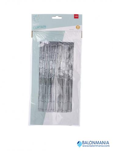 Ukras resice - zavjesa Silver  2x1 m
