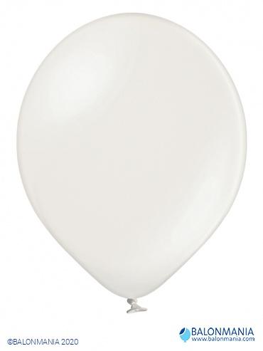 PASTEL BALON BIJEL - 43CM - 17" - 36l