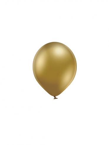 BALON LATEX GLOSSY RICH GOLD - 12CM - 5" - 1l