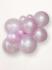Svjetlo rozi balon metal 30cm (50 kom)